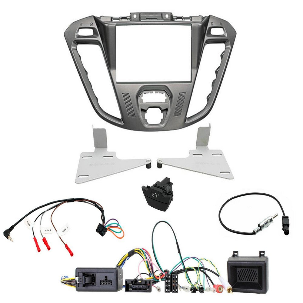 Fitting Kit Ford Transit 2012 - 2016 Double Din (Silver) Complete Kit | Formula