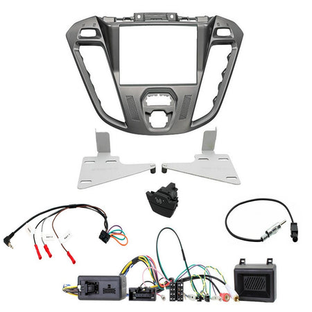 Fitting Kit Ford Transit 2012 - 2016 Double Din (Silver) Complete Kit | Formula