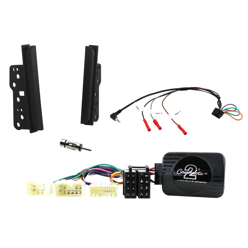 Fitting Kit Toyota Various 1999 - 2011 Double Din Trims (Black) Complete Kit | Formula