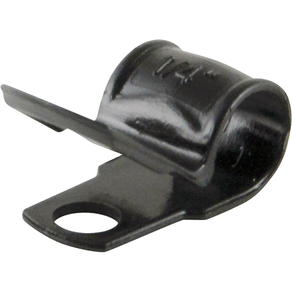 ISL Nylon 'P' Cable Clamp 3mm - Black - 100pk