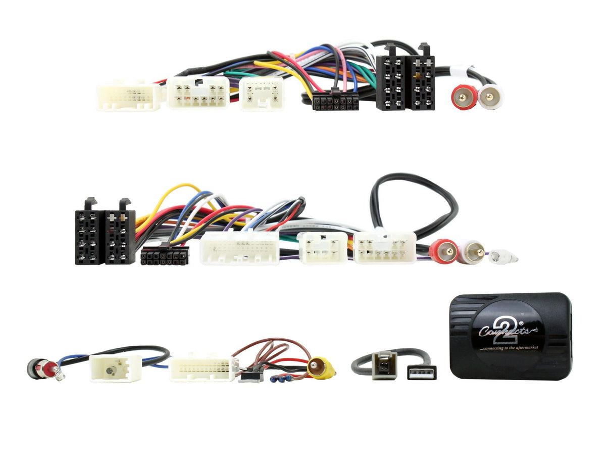 Swc Harness Toyota 2000 On (Retains Aux ,Usb ,Camera ,Aerial) (Has Both 20 & 28 Pin Swc Plugs) | Formula