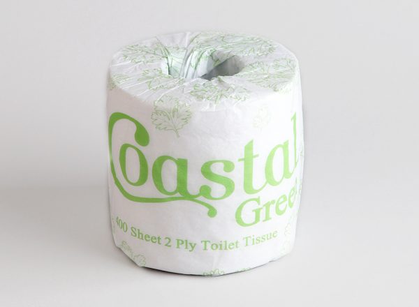 Coastal 400 Sheet Recycled Toilet Tissue Paper