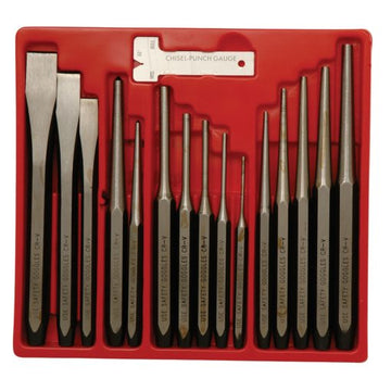 Powerbuilt 16pc Punch and Chisel Set | Alltrade