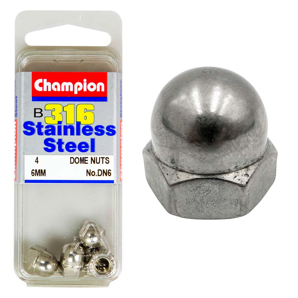 Champion 316/A4 M6 Dome Nut (C) | ISL