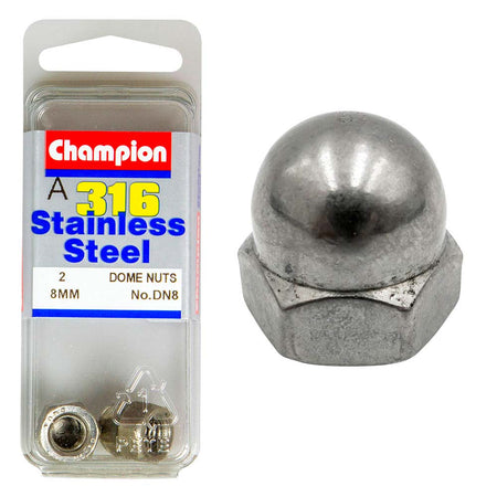 Champion 316/A4 M8 Dome Nut (C) | ISL