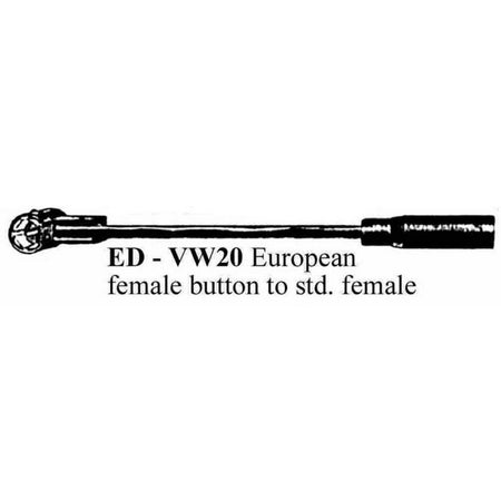 Standard Female To Euro Button Female Lead | Formula