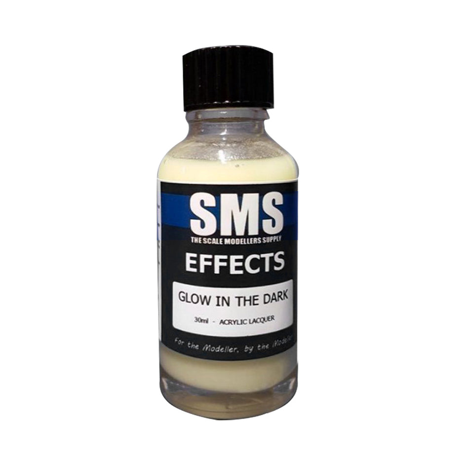 Airbrush Paint 30ml Effects Glow In The Dark Acrylic Lacquer Scale Modellers Supply | Formula