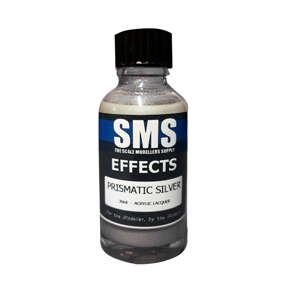 Airbrush Paint 30ml Effects Prismatic Silver Acrylic Lacquer Scale Modellers Supply | Formula