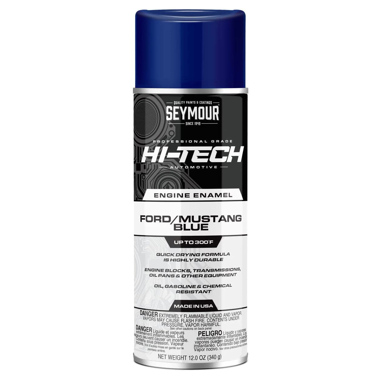Seymour Engine Enamel Aerosol Ford Mustang Blue | Formula