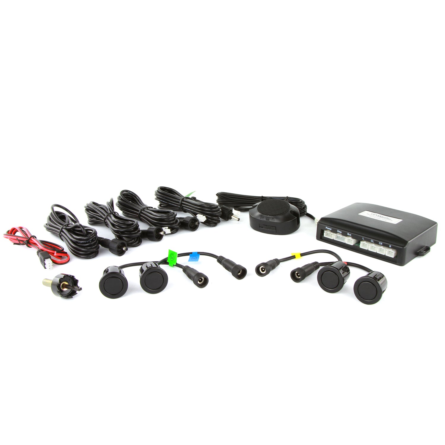 Dna 4 Sensor Rear Parking Kit With Buzzer (18.5mm Sensor Hole) | Formula