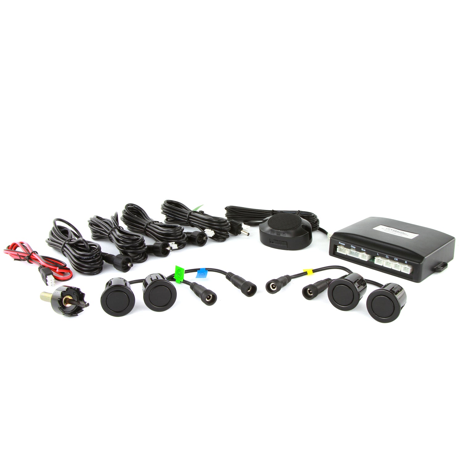 Dna 4 Sensor Rear Parking Kit With Buzzer (21.5mm Sensor Hole) | Formula