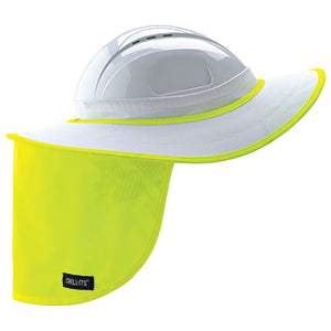 Chill-Its 6660 Hard Hat Brim W/Shade - White | Isl