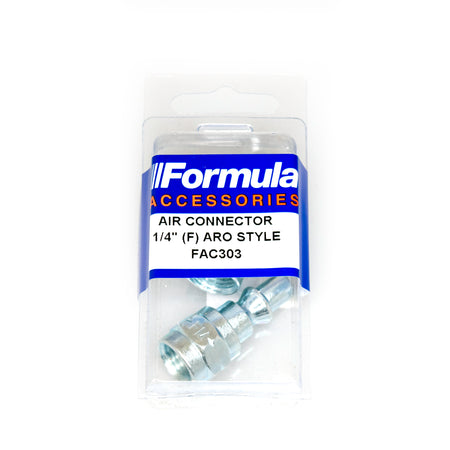 Formula 1/4" Aro Air Connector 1/4" Pipe Female 2pk