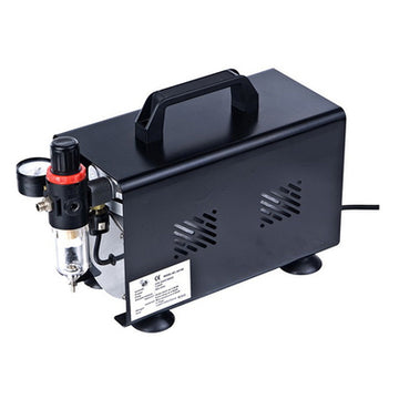 Formula 1/4 HP airbrush compressor with filter and regulator