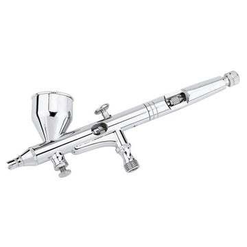 Formula BT-180 dual-action gravity airbrush with 0.3 mm nozzle and 9 ml cup