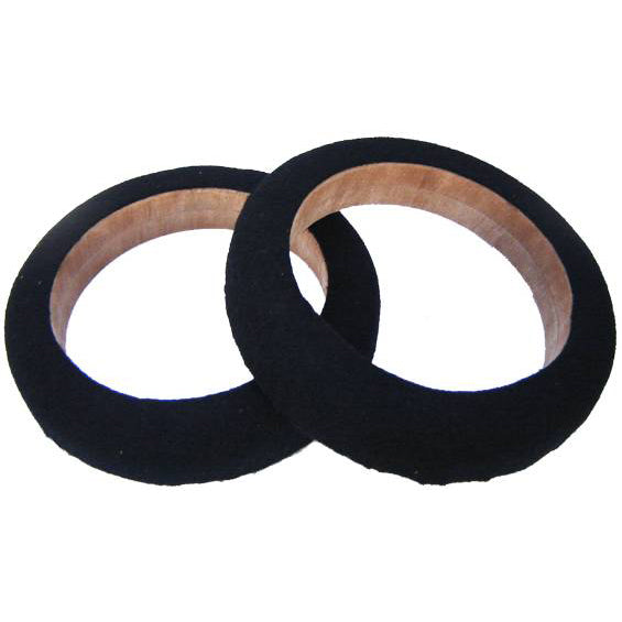Speaker Spacer 6" 36mm Black Carpet (Pair) | Formula