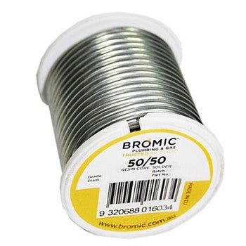 Bromic Plumb Safe Lead Free Solder Wire 3.2mm 500g | Hobeca