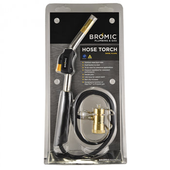 Bromic 1.2m Gas Hose and Torch (Map-Pro/Propane)