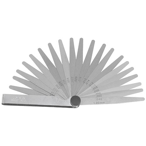 AmPro Feeler Gauge 20 Blade (0.05 - 1.00mm)