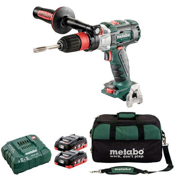 Metabo 18V Brushless 2-Speed Tapper/Drill/Screwdriver Kit | Accent Tools
