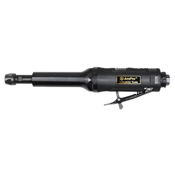AmPro extended air die grinder with 150mm reach and cushion-grip handle