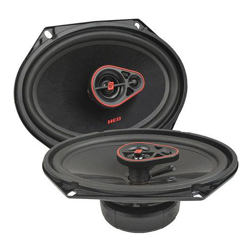 Cerwin Vega 6x8" Coaxial Speakers 360w Pair Hed Series 3 Way | Formula