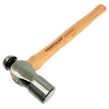 Hercules Ballpein Hammer Hickory Handle 48oz