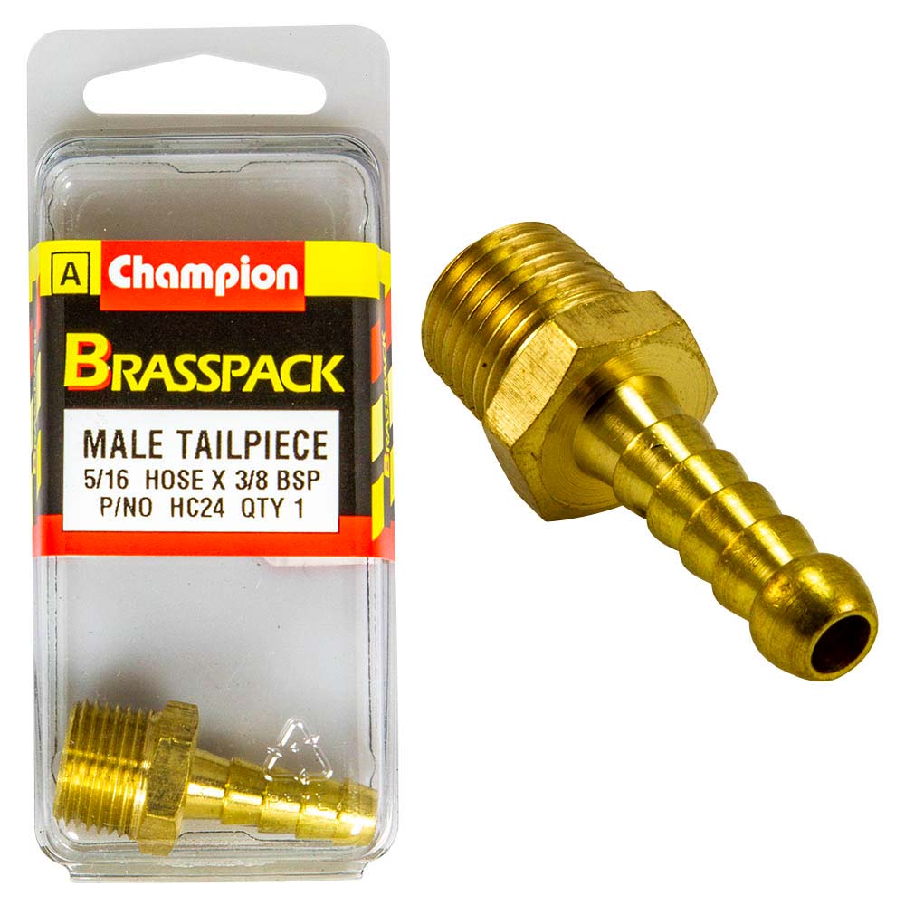 Champion Brass 5/16in x 3/8in Male Hose Barb | ISL