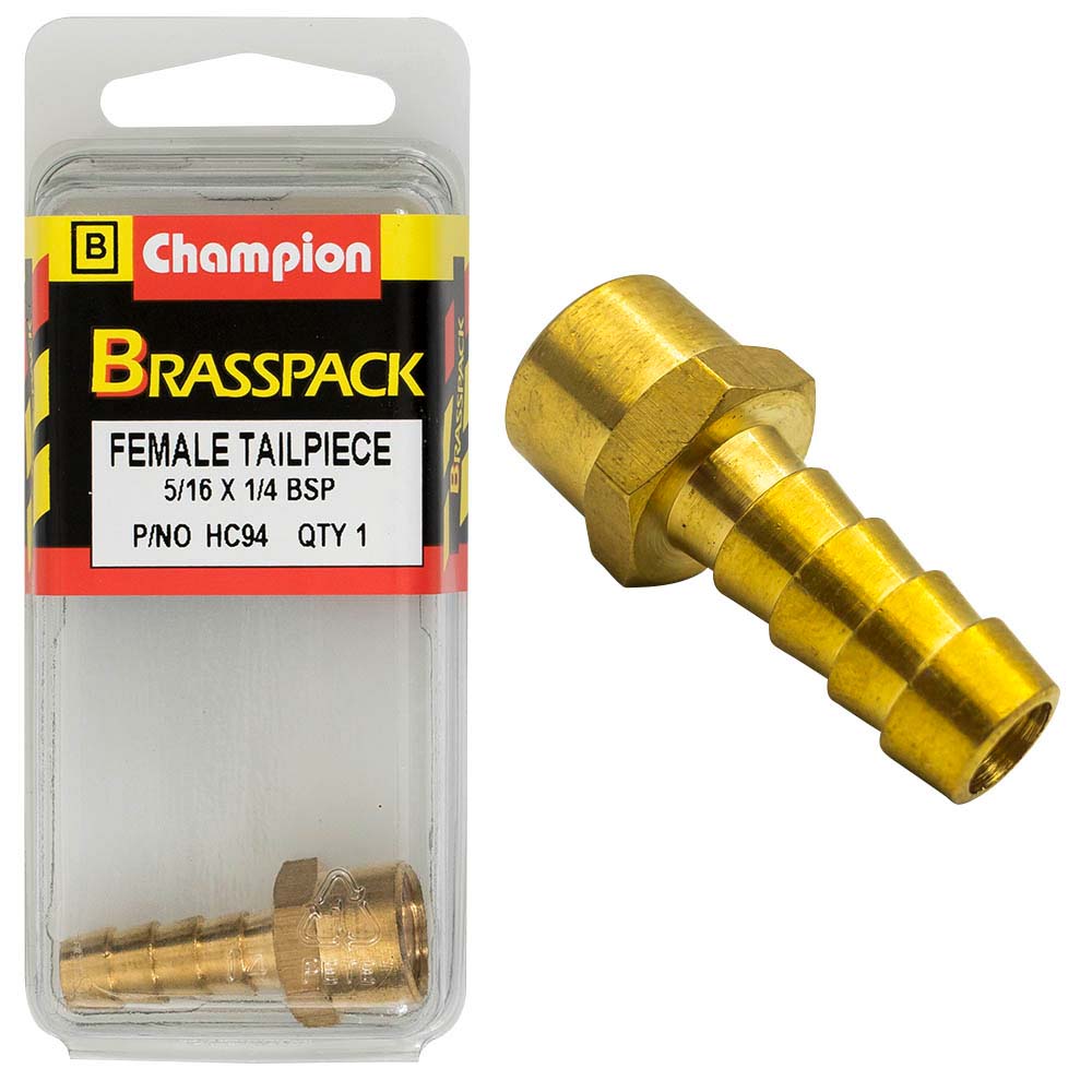 Champion Brass 5/16in x 1/4in Female Tailpiece | ISL