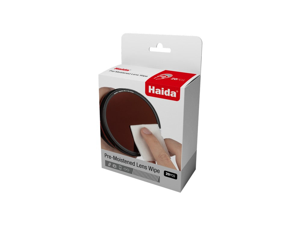 Haida Pre-Moistened Lens Wipes | Formula