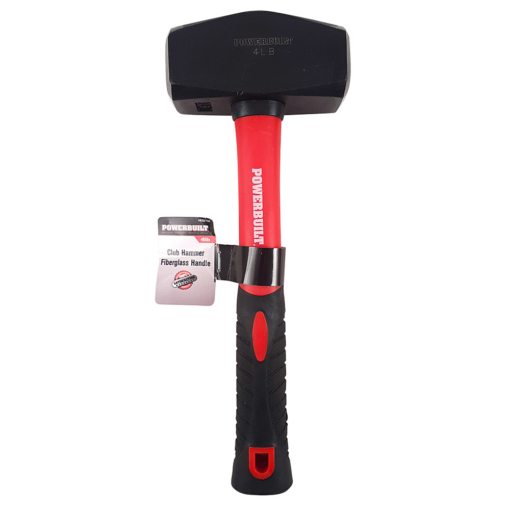 4LB CLUB HAMMER - FIBERGLASS HANDLE