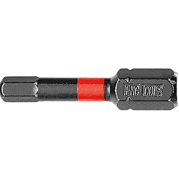 Teng 5pc 1/4in Hex 3mm Impact Screwdriver Bit 30mm | ISL
