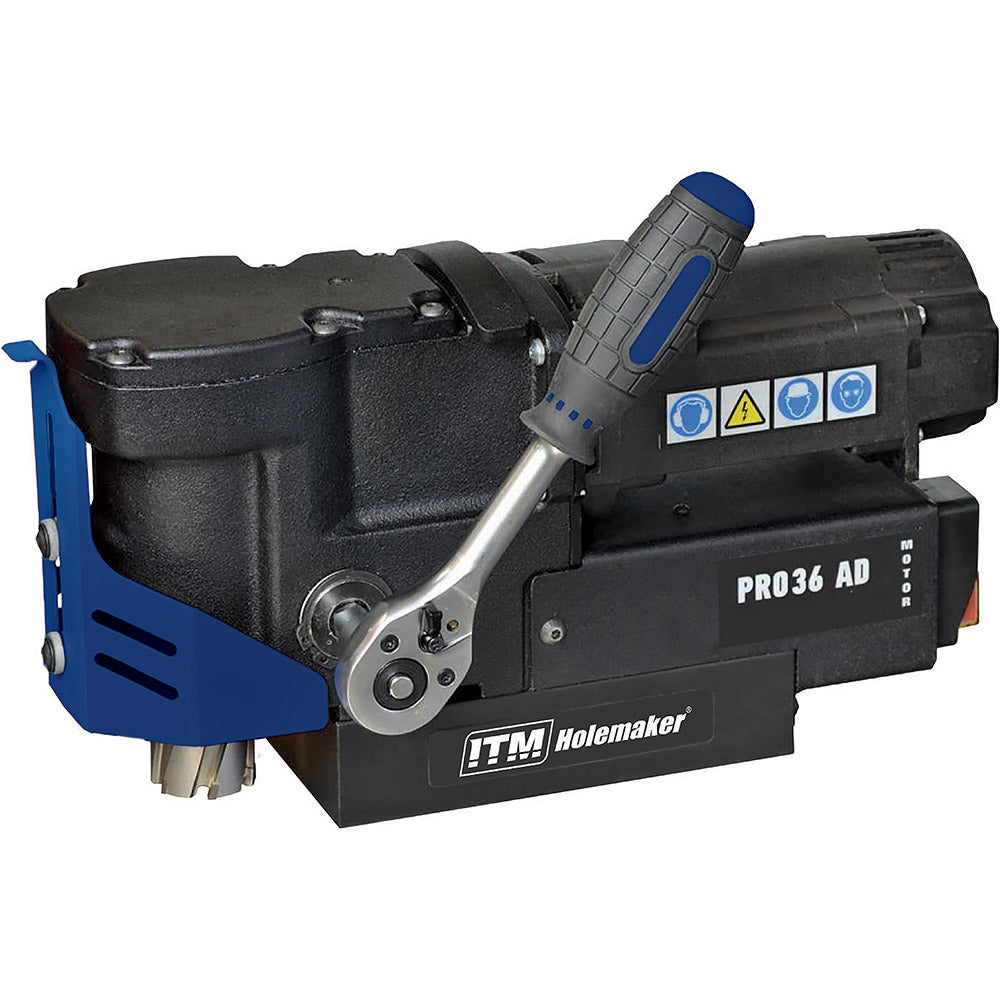 Holemaker PRO36AD Magnetic Base Angle Drill 240V | ISL
