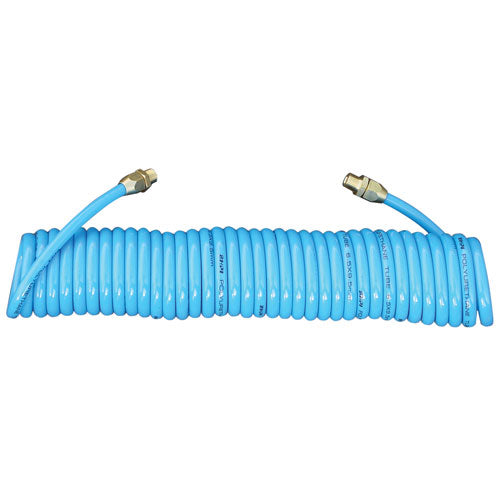 AmPro Polyurethane Air Hose with Fixed Head  3/8" x 25ft Blue