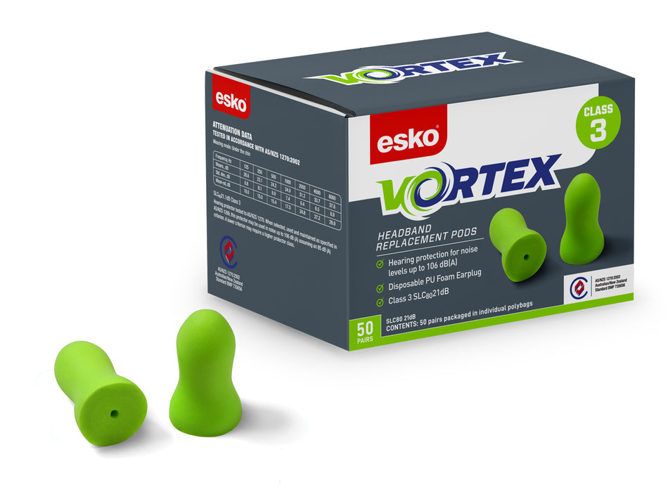 Vortex Replacement Headband Earplug Pods