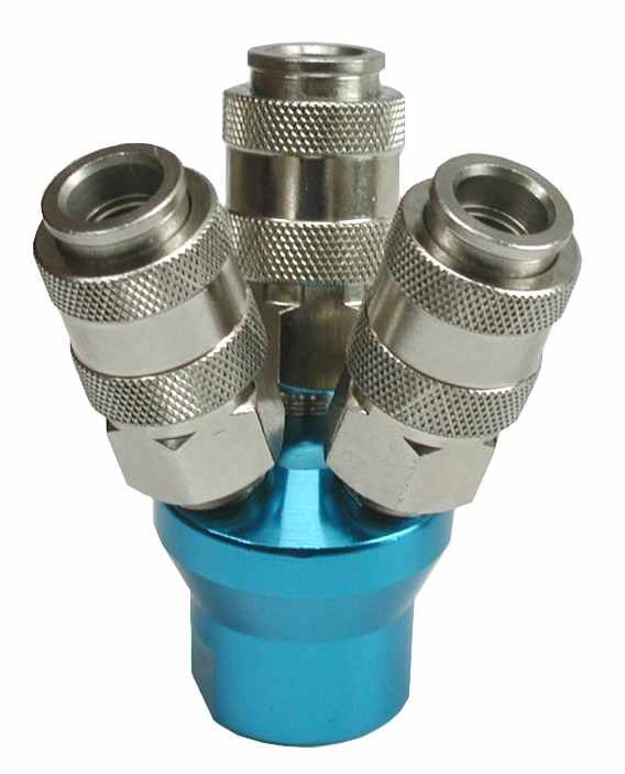 Puma 1/4'' 3 Way Quick Coupler