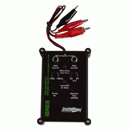 Install Bay All In One Tester - Speaker, Rca Tester | Formula