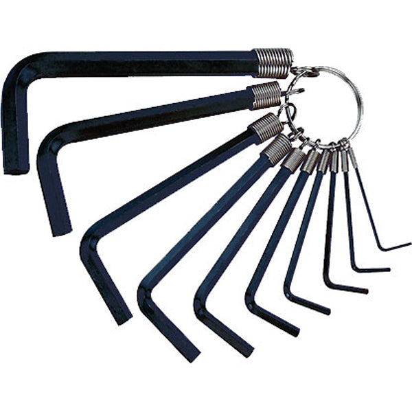 Teng 10pc Standard Metric Hex Key Set - 1.5- 10.0mm