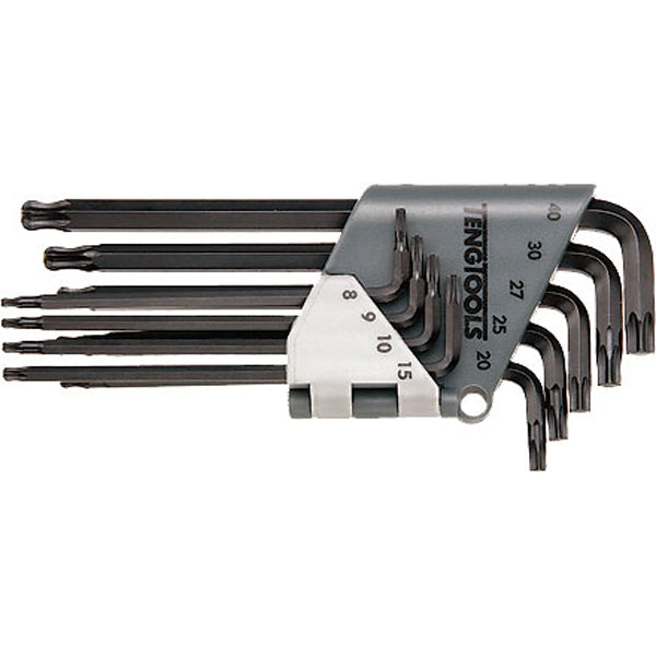 Teng 9pc Long Arm Ball-End TX Key Set - TX8-TX40 – Engineers Collective