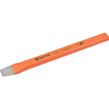 Tactix flat cold chisel 250 x 20mm chrome vanadium steel