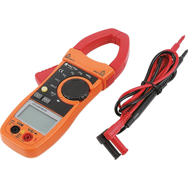 Tactix Multi-Meter Ac Clamp Digital 600V CatIII