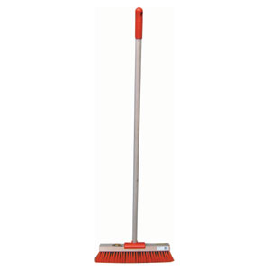 Broom Yard Platform Hi-Vis Orange C/W Handle 460mm