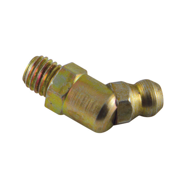 Champion M6 x 1.00mm 45Deg. Grease Nipple - 100pk
