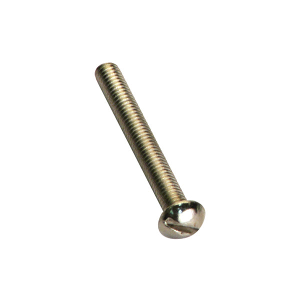 Champion 6/40 x 1in UNF Rnd Hd Machine Screw & Nut (Ni)-24pk | ISL