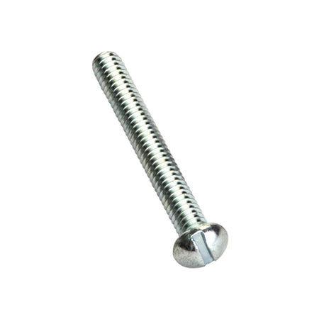 Champion 3/16in x 1in BSW Rnd Head Machine Screw & Nut (Zn) | ISL
