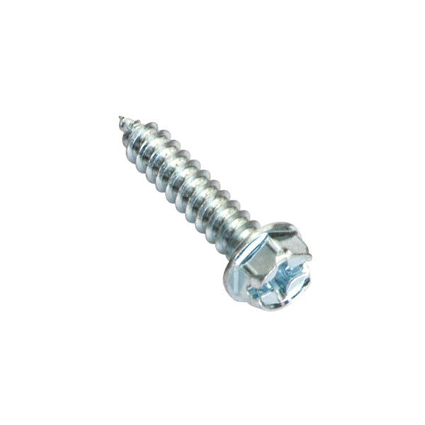 Champion 8G x 1in S/Tapping Screw Hex Head Phillips -25pk