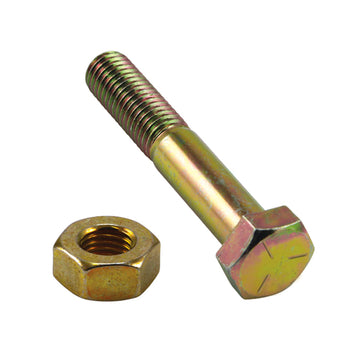 Champion 1/2 x 1-3/4in Grade 5 bolt and nut, UNF thread, zinc-plated
