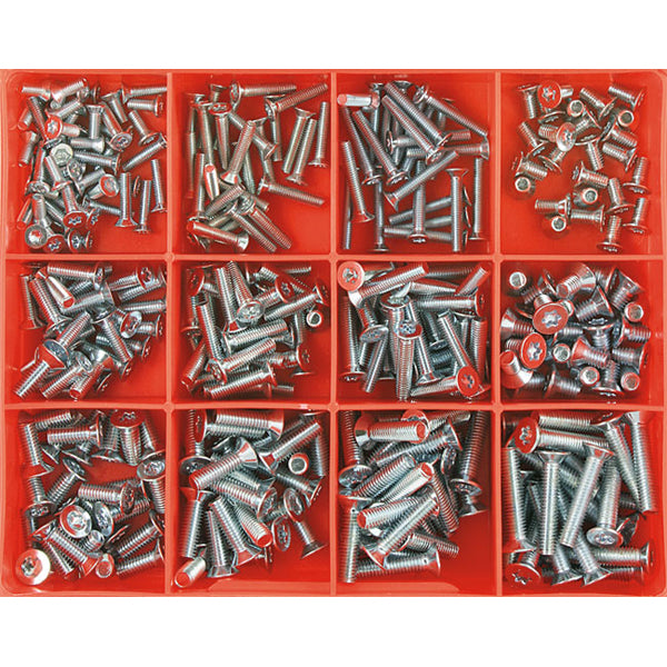 Champion 325pc Torx Security Machine Screw Assortment CSK HD