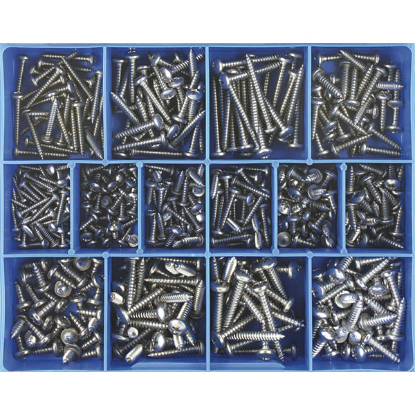 Champion 415pc Stainless Self Tapping Screw Assortment | ISL