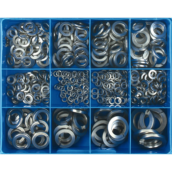Champion 345pc mm/imp Spring Washer Assortment 304/A2